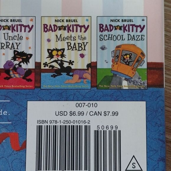 Bad Kitty Graphic Novel Comics Bad Kitty for President Nick Bruel Aug 2012 - Picture 5 of 7